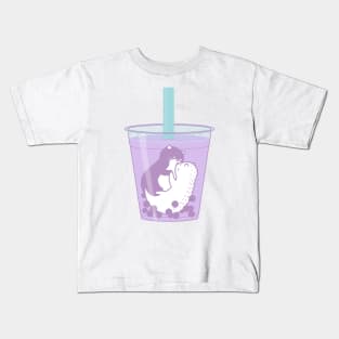 Ube and Taro smooch Kids T-Shirt